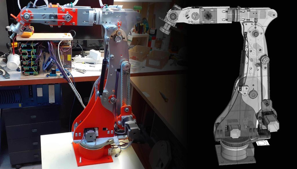 DIY Robot Arm 6 Axis (with Stepper Motors) 9 Steps (with Pictures)