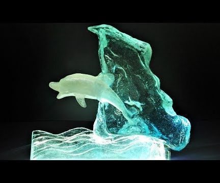 DIY Resin Lamp | Dolphin Night Lamp