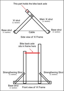 Building a Stand for the Bike