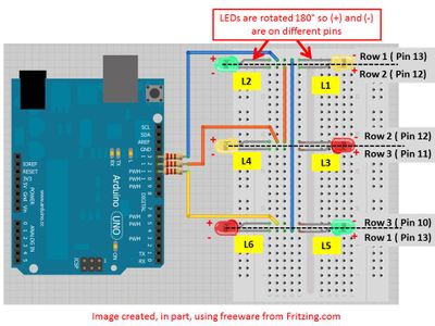 Charlieplexing the Arduino : 3 Steps - Instructables