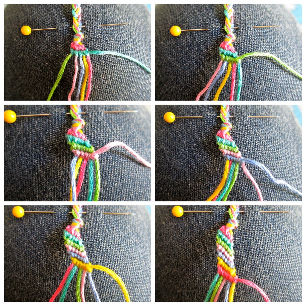 How to Make a Friendship Bracelet : 9 Steps (with Pictures