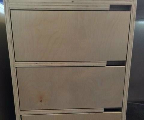 2 sheets of plywood = DESK