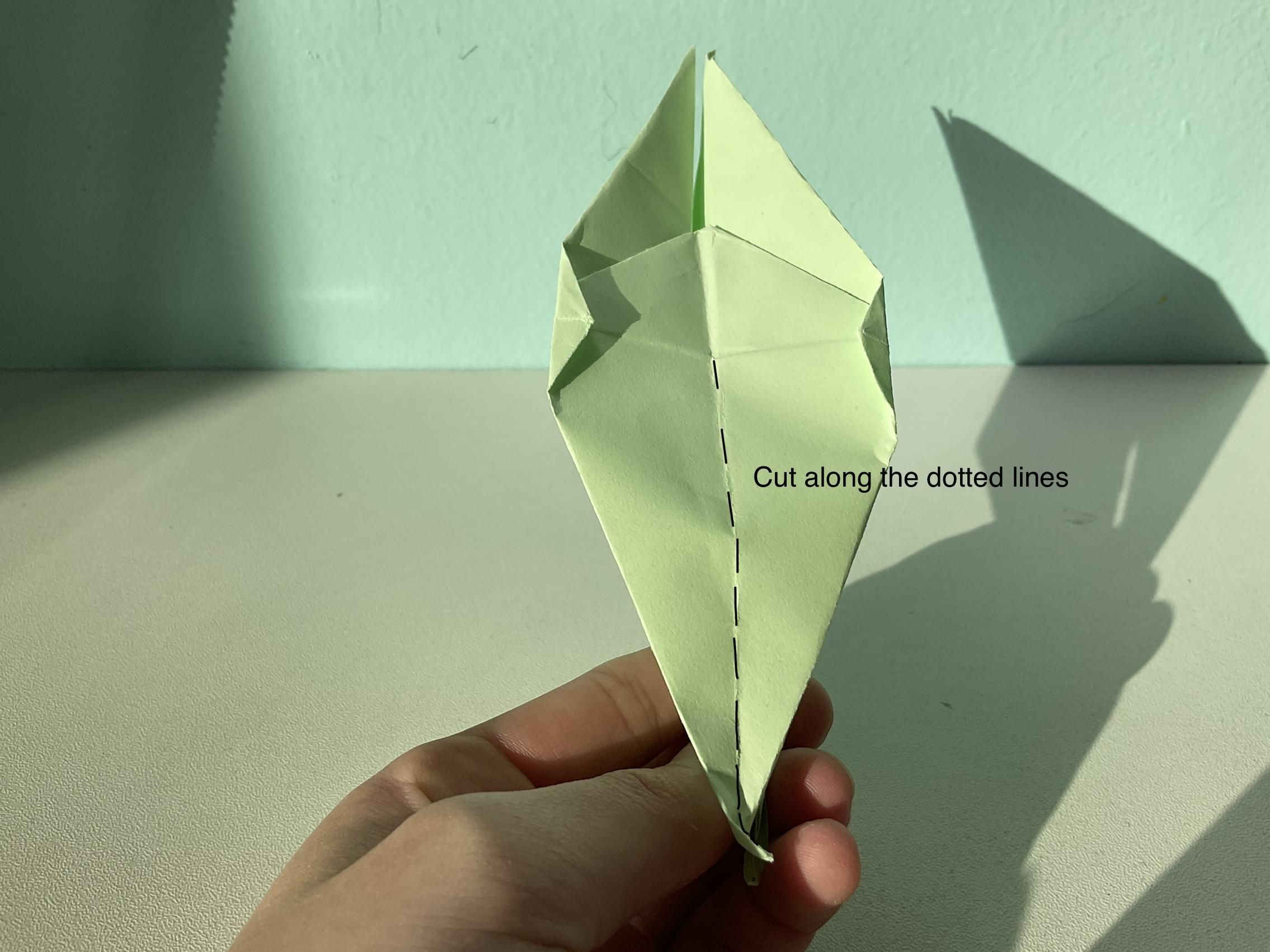 Origami Jellyfish Diagram