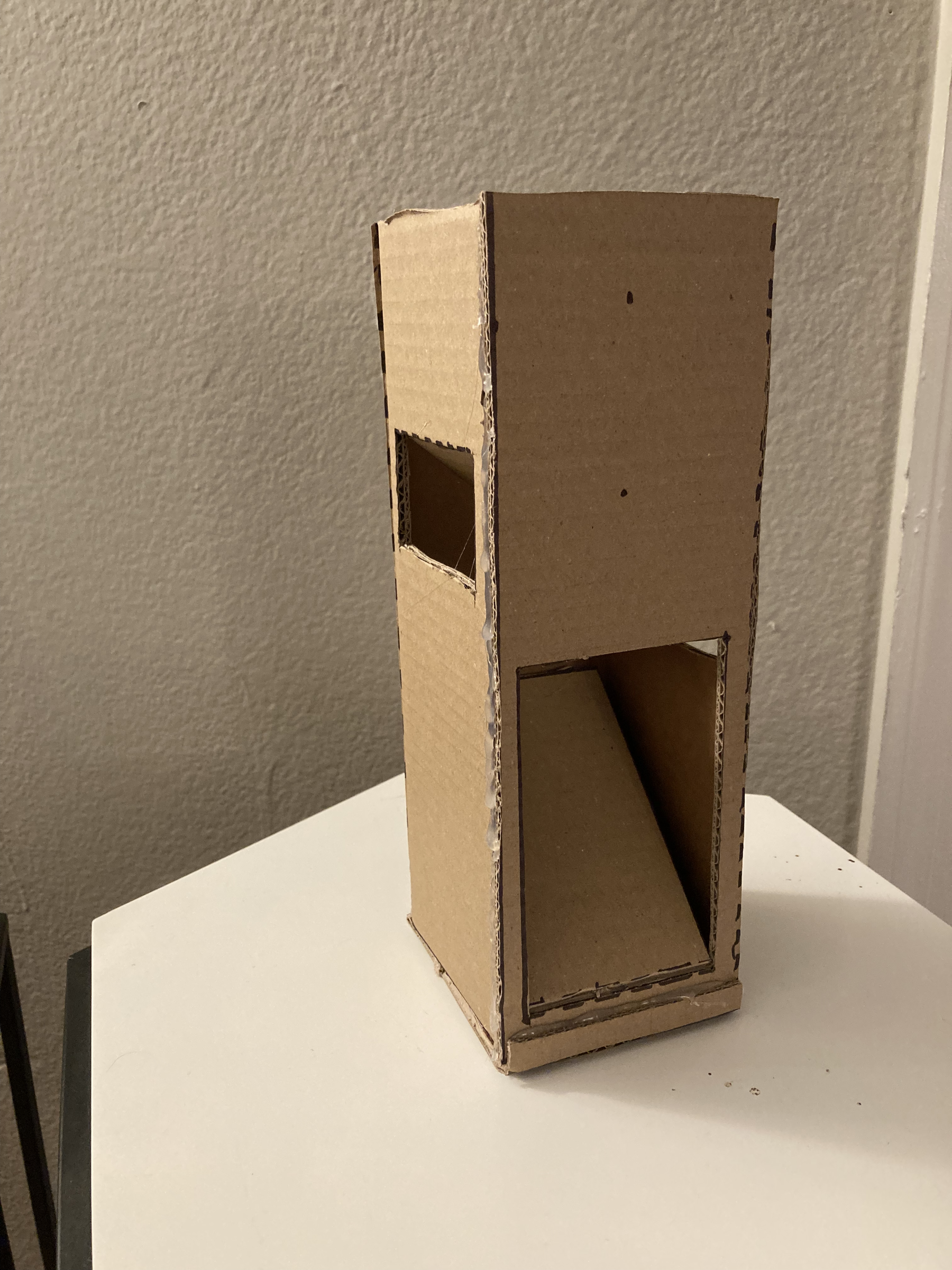 Cardboard Dice Tower 5 Steps (with Pictures) Instructables