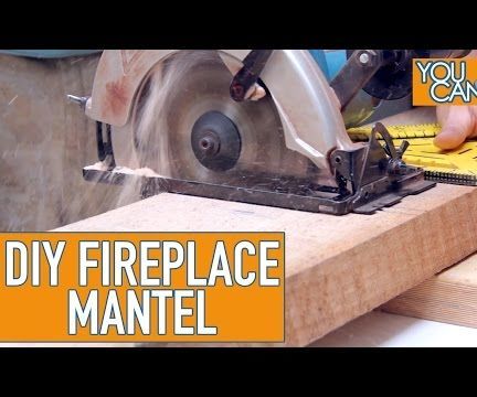 DIY Fireplace Mantel Upgrade