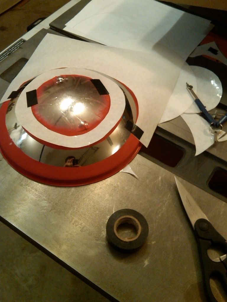 Captain America Shield From Kitchen Pot Lid