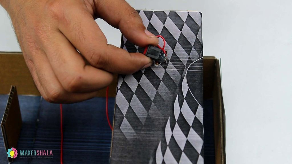 Take the Switch and Connect It to the Wires.