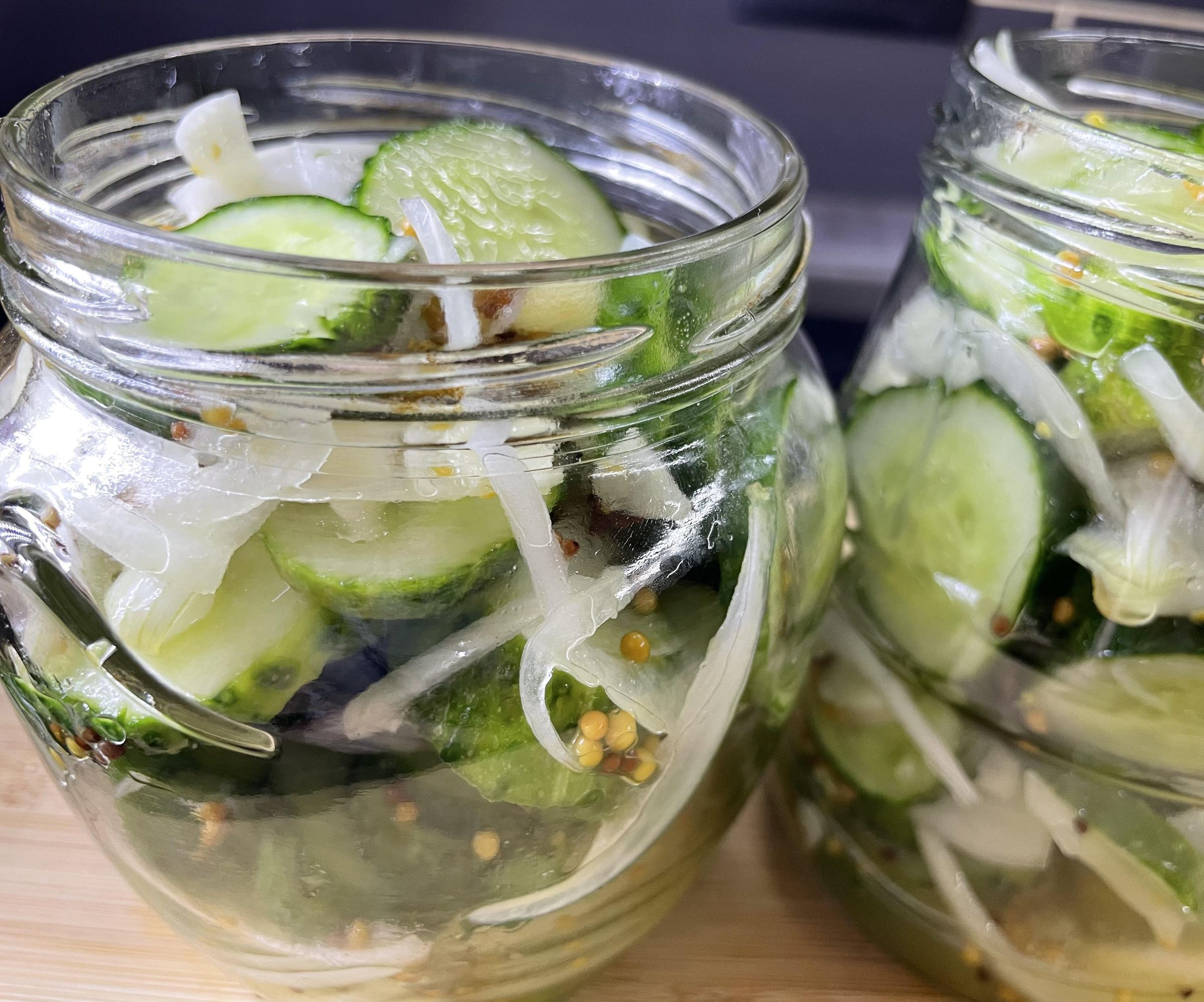 Quick Pickled Cucumbers