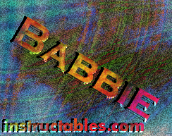 Make nice name banners with the GIMP