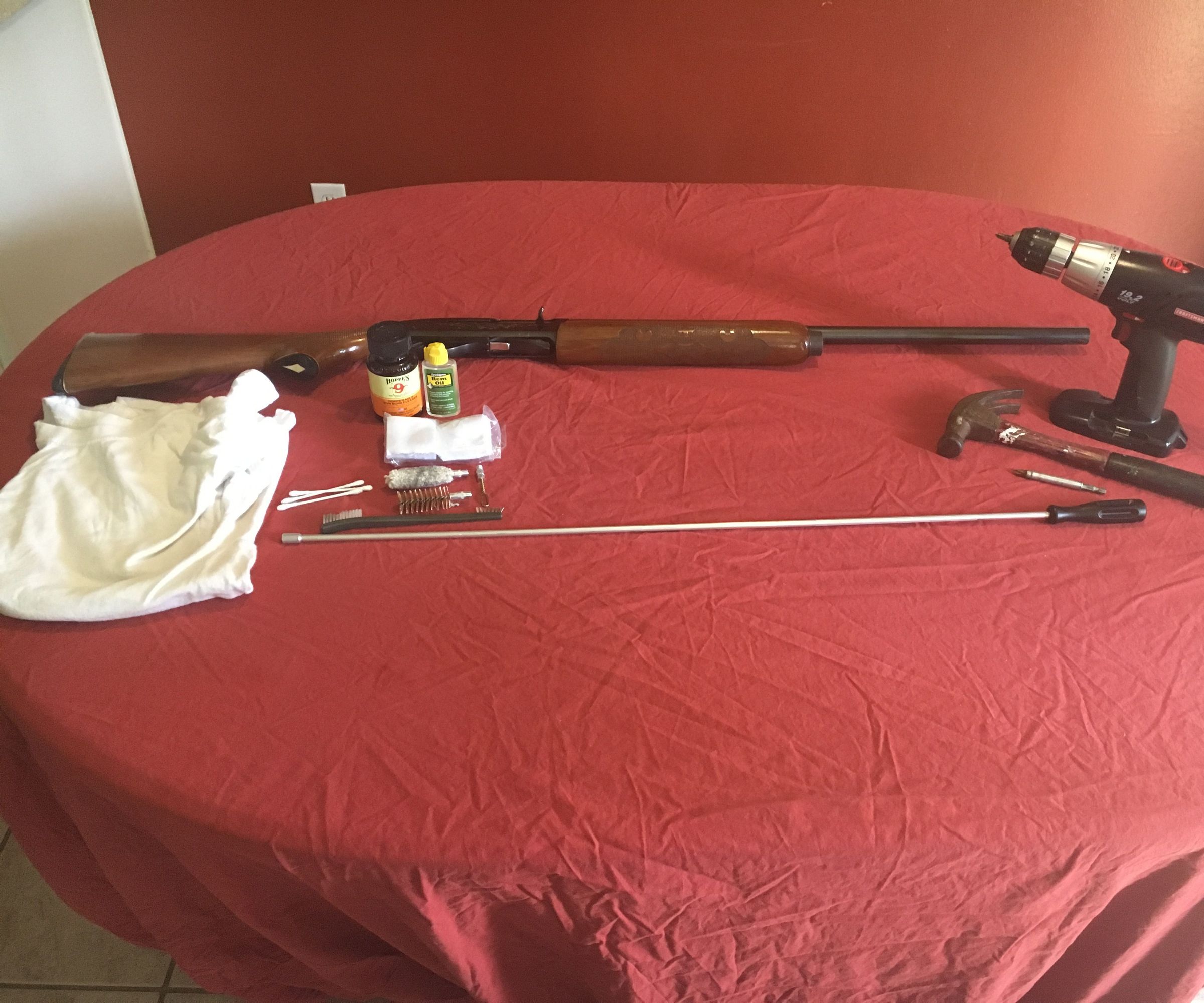 How to Disassemble and Clean a Remington 1110 Shotgun