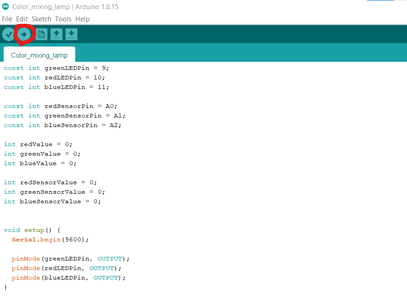 Color Mixing Lamp Arduino Project Instructable : 13 Steps (with ...