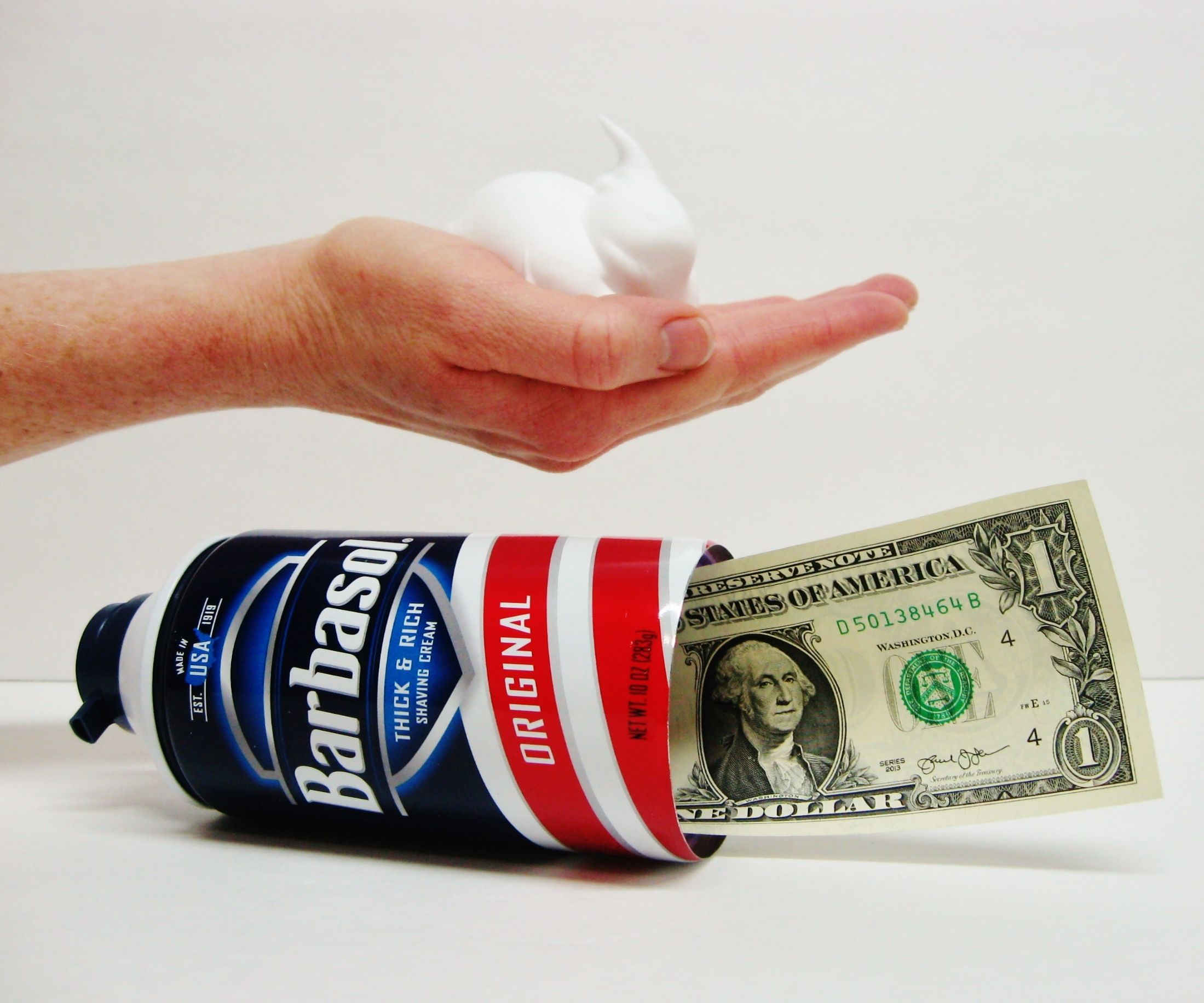 Shaving Can Safe (that Still Shoots Foam!)