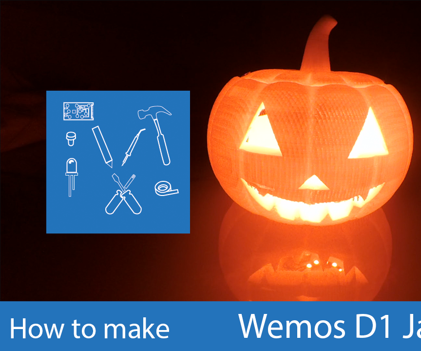 Remote Color Controlled Jack-o-Lantern