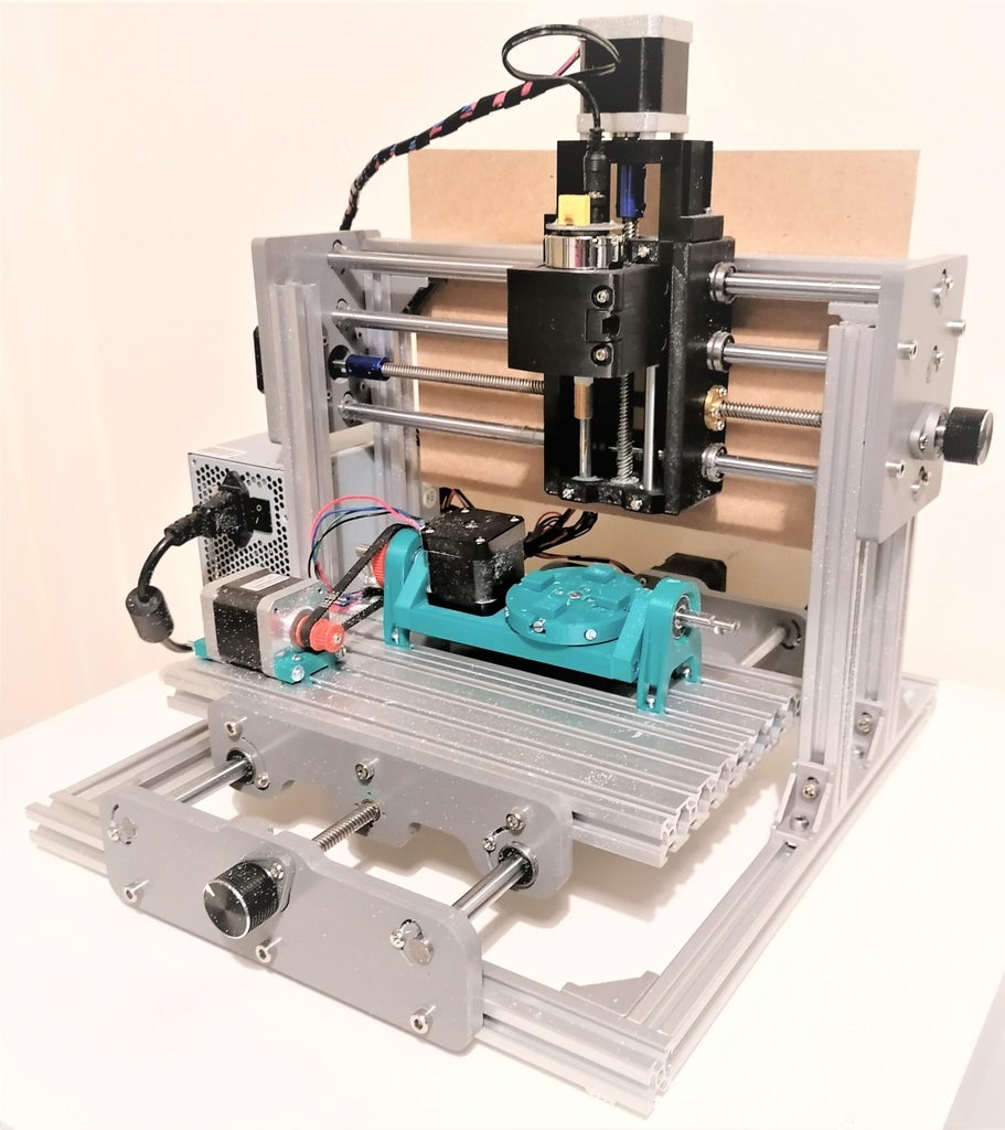 Diy Desktop 5-Axis Cnc Mill : 9 Steps (With Pictures) - Instructables