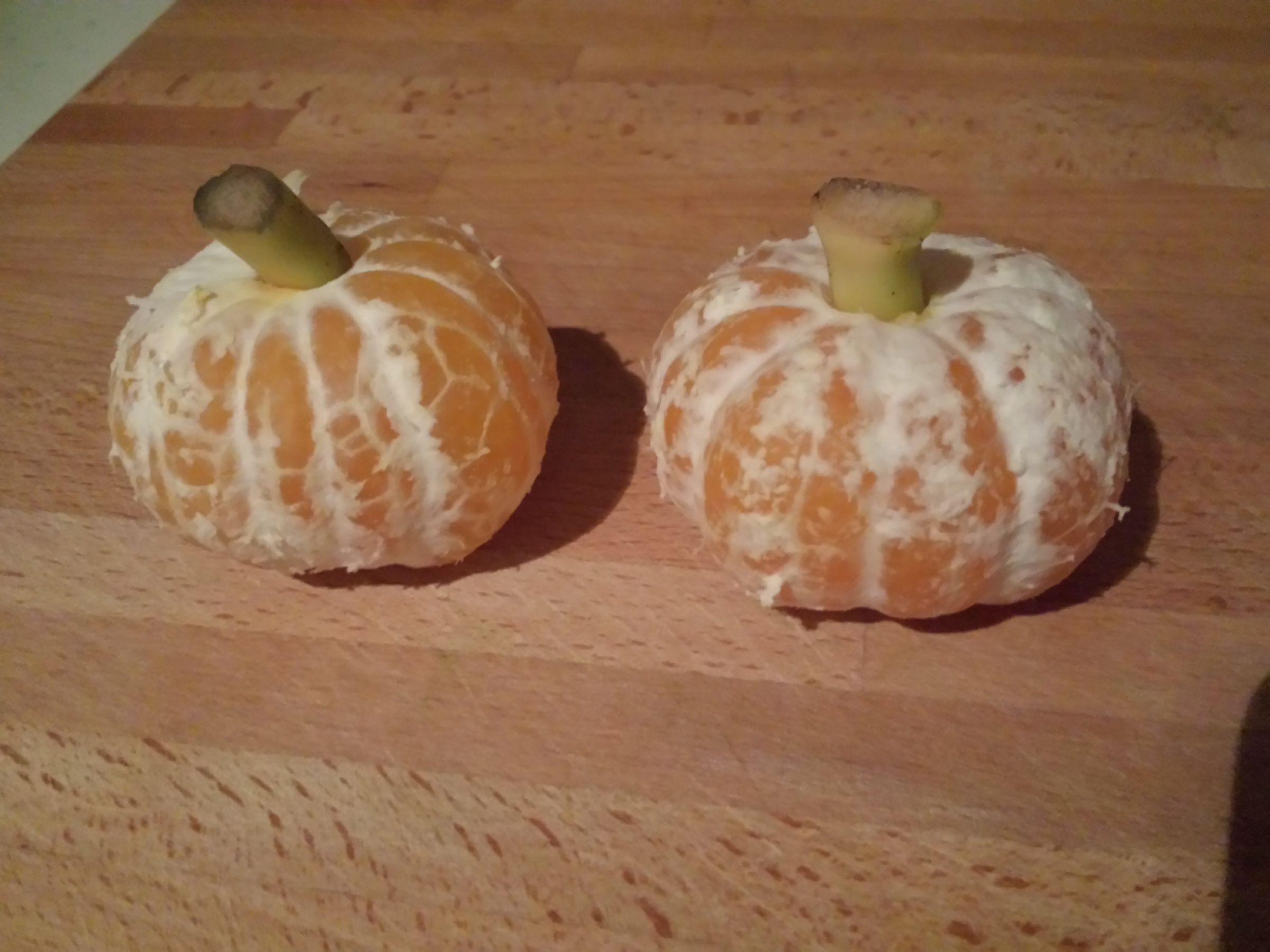 Halloween Satsuma Pumpkins 4 Steps Instructables