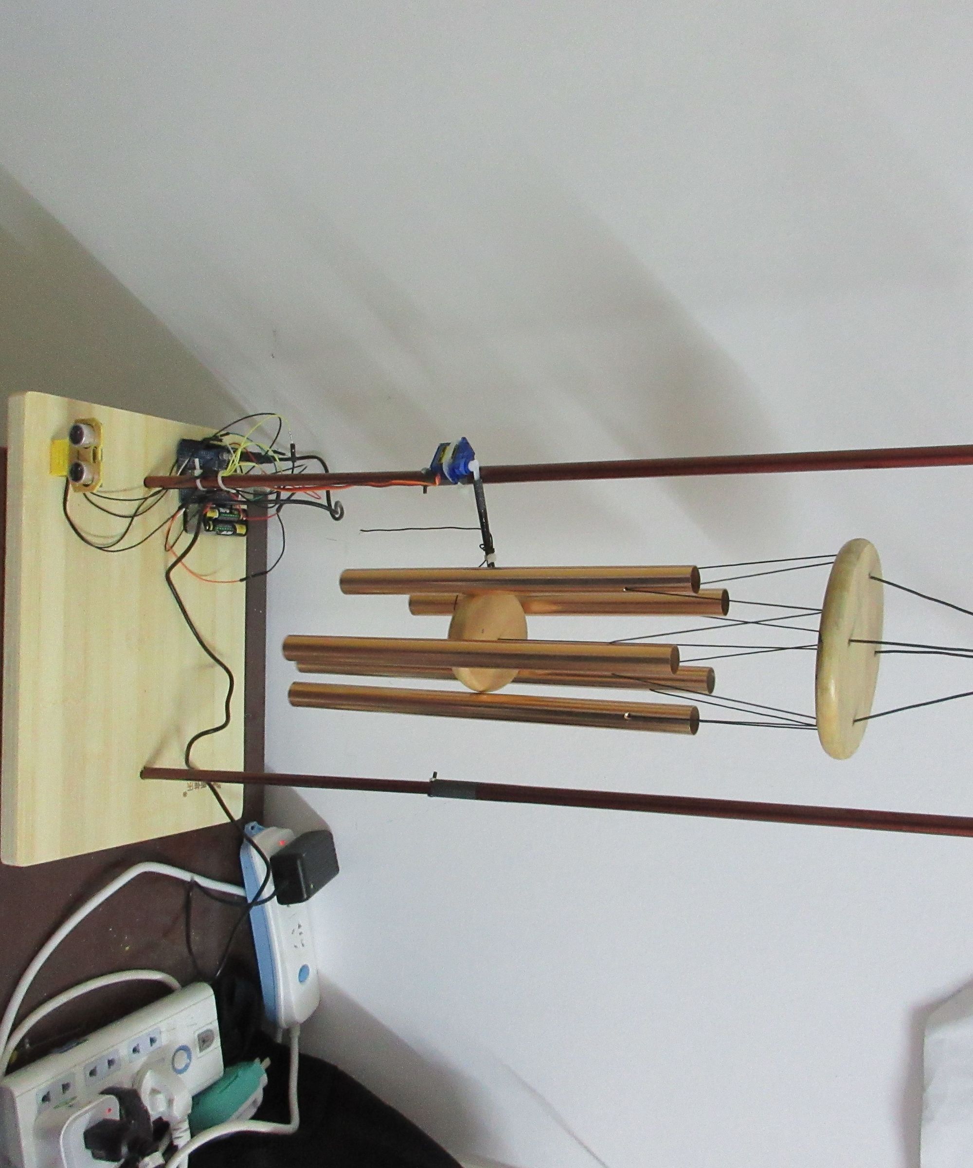 Motion Controlled Indoor Wind Chime
