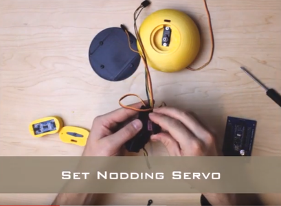 Set Nodding Servo