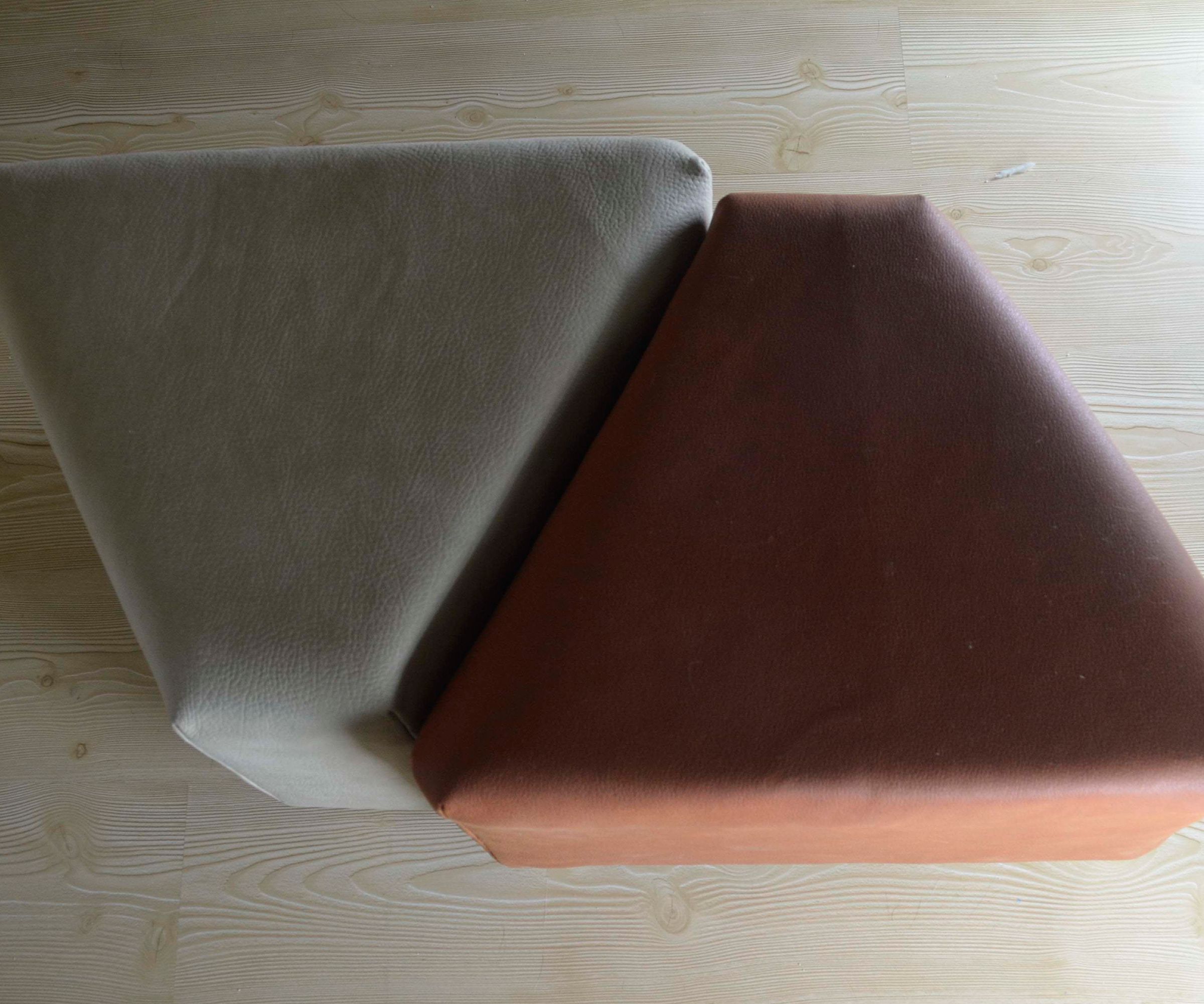 Twin Poufs from Pringles Boxes