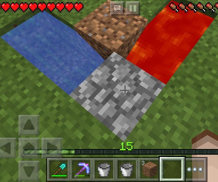 How to Make a Super Duper Easy Cobble Stone Generator MCPE