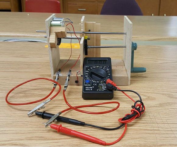 How To Make A Hand Crank Generator www.instructables.com