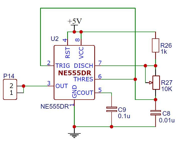 555 Pulse Gernerator Module