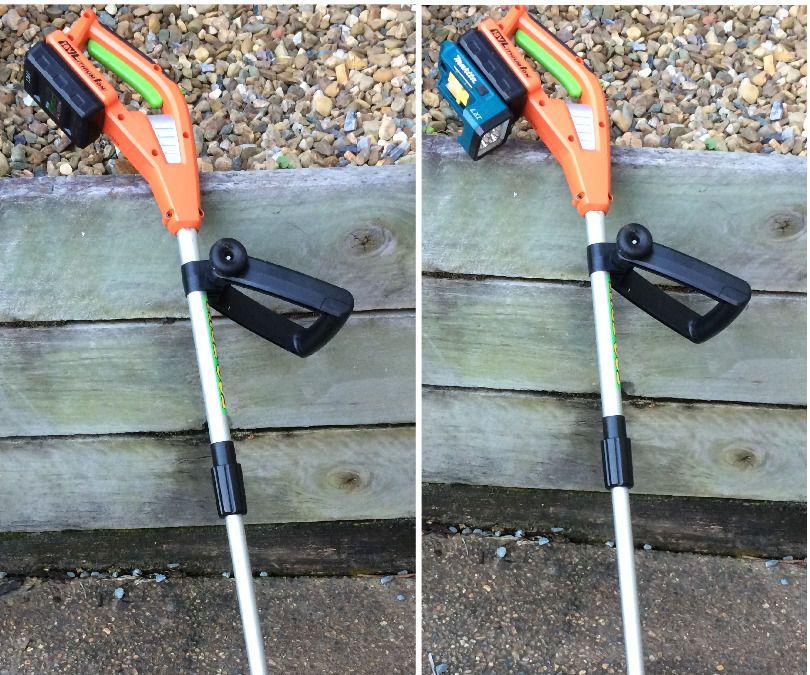 Cordless Wipper Snipper Battery Upgrade