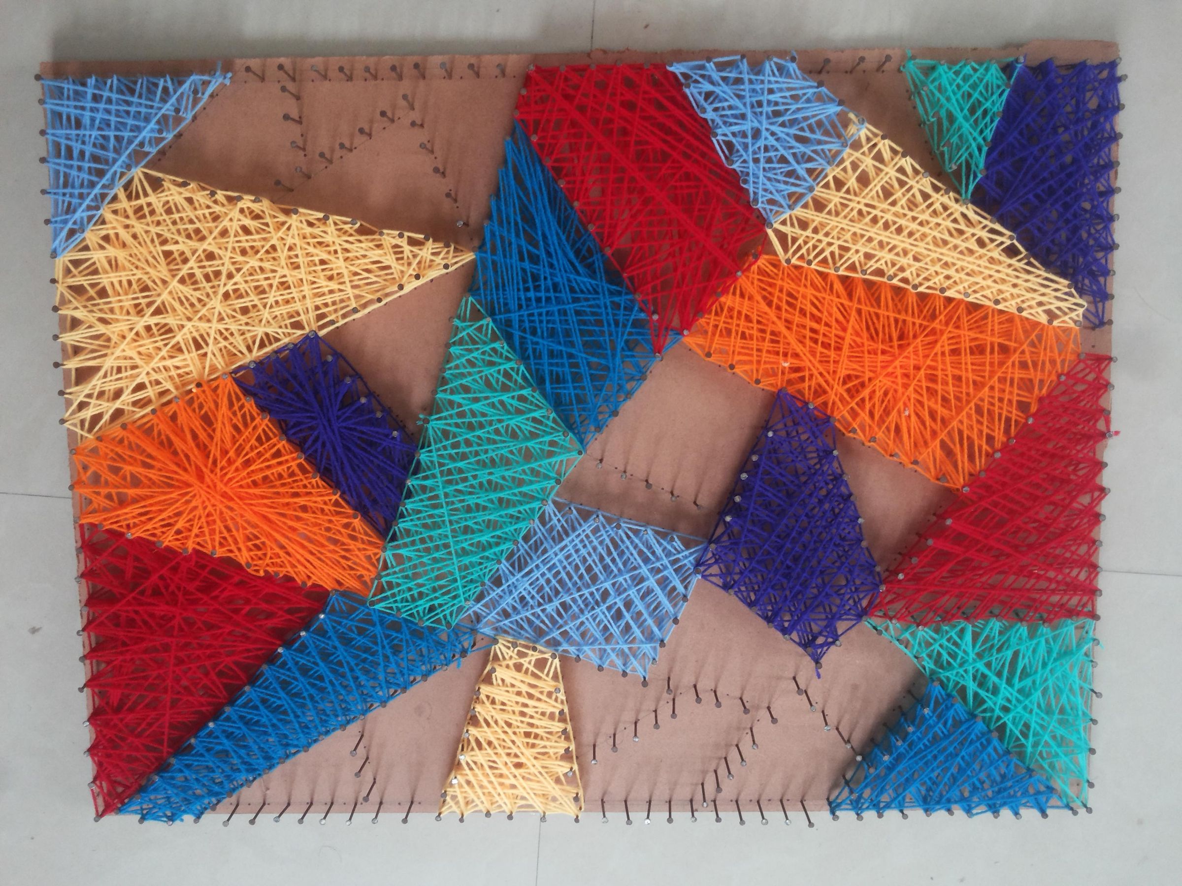 String Art Wall Piece : 5 Steps (with Pictures) - Instructables