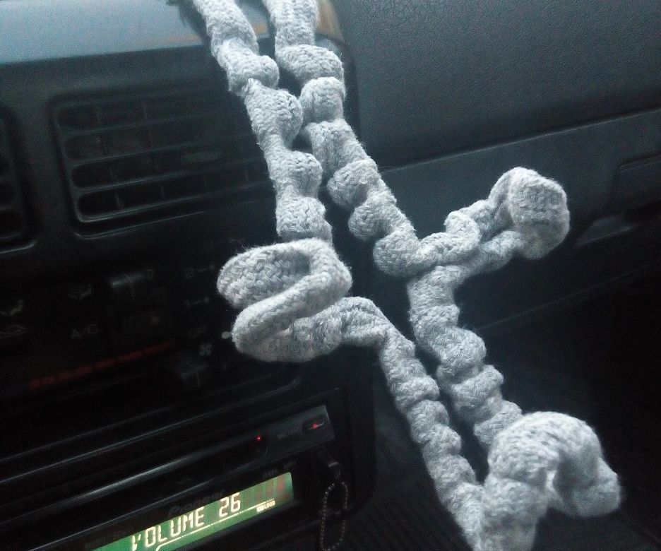 Car Mobile Holder With Coat Hanger