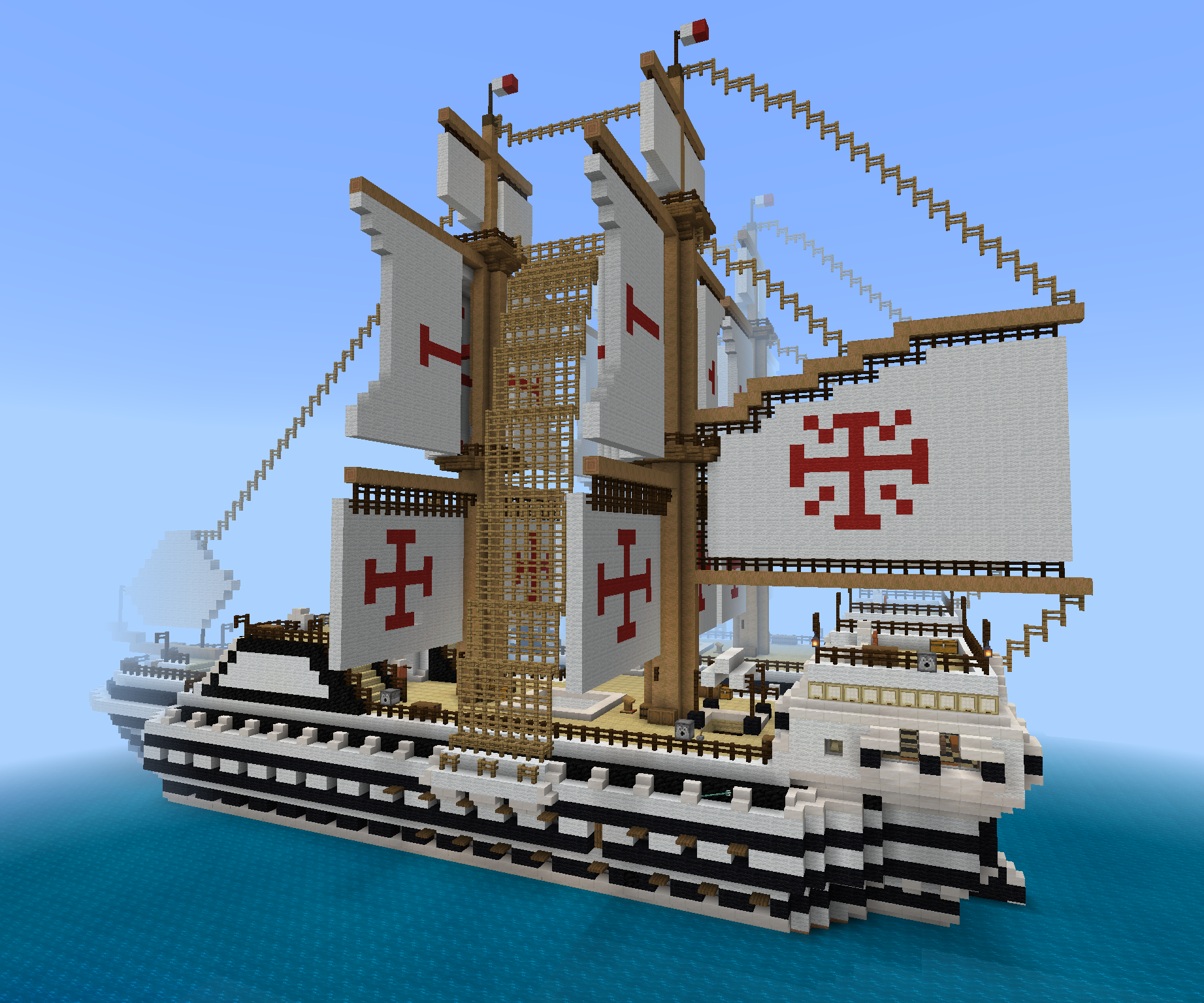 Minecraft - Atlas Class Duel Frigate