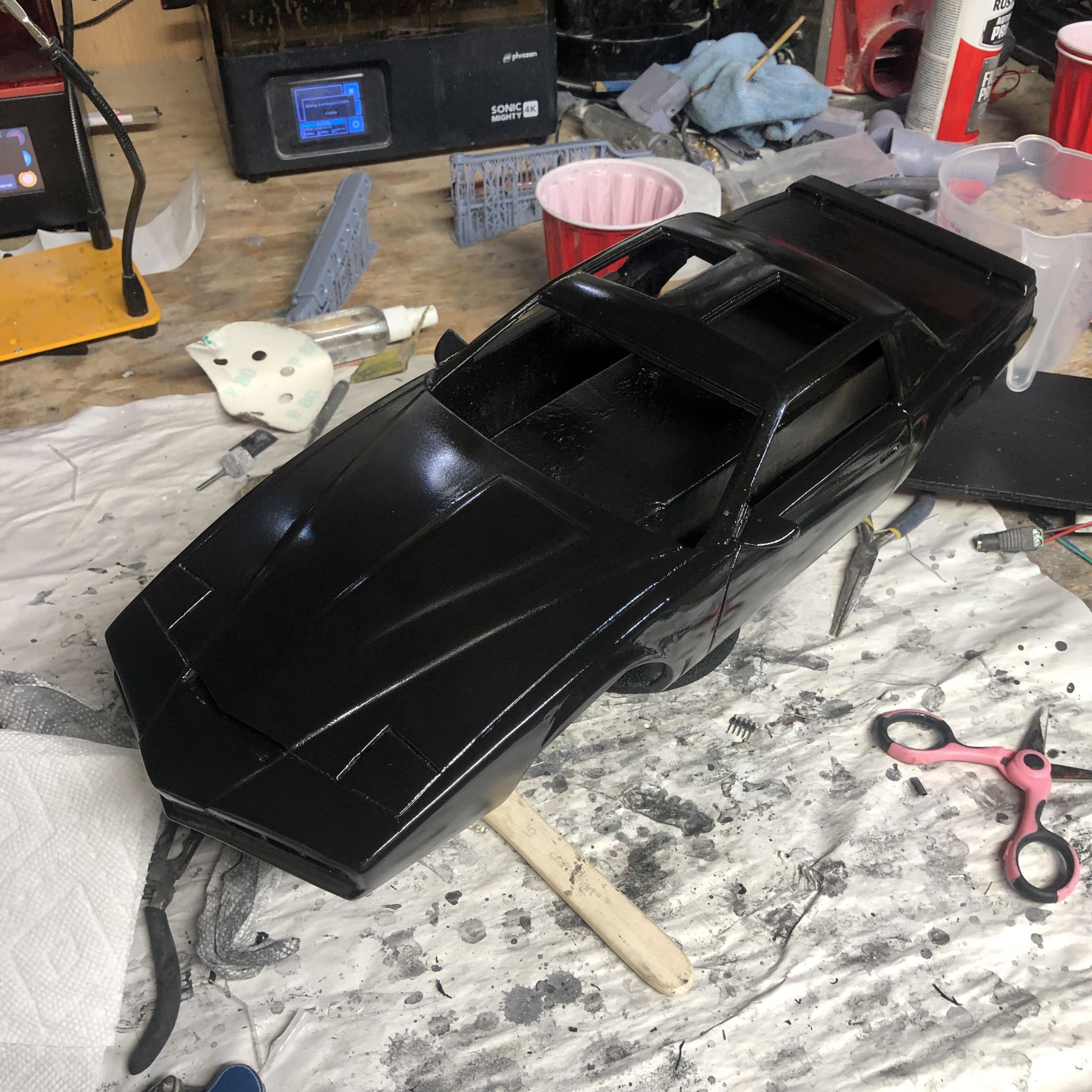 RC Knight Rider KITT Car With Touchscreen Lua Script (EdgeTX) Control ...