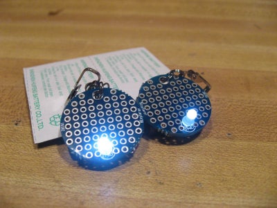 How to Make LED Circuit Board Earrings
