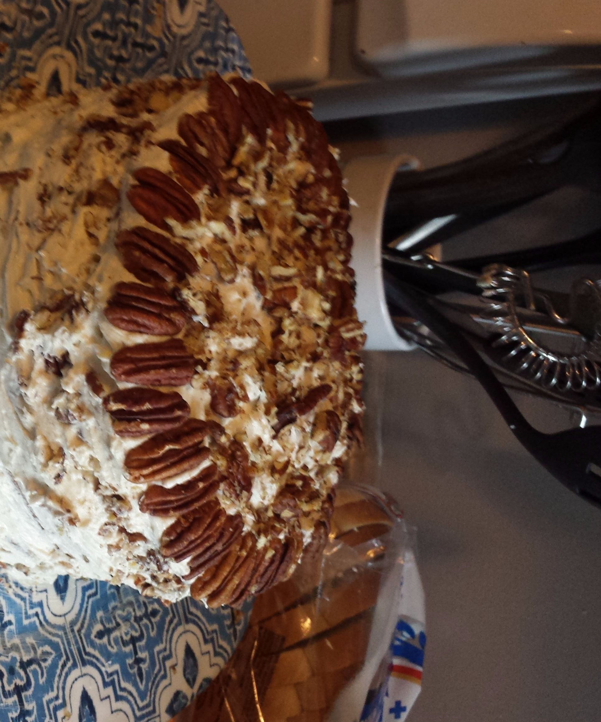 Chocolate Brown Sugar Butter Cake 