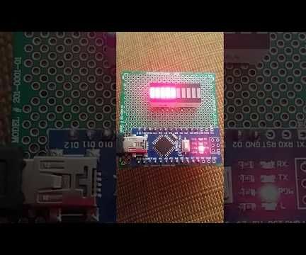 LED Bargraph Counter