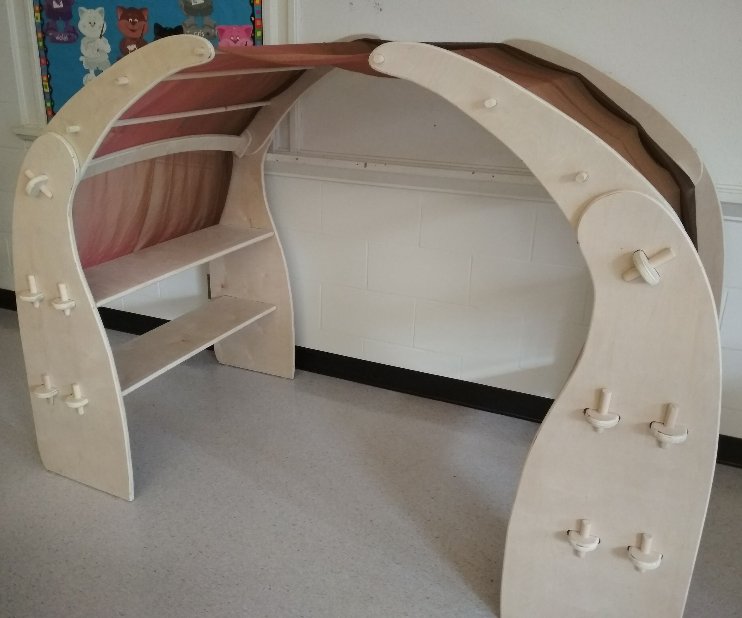 DIY Waldorf Style Play Stand