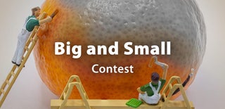 how to create presentation in ms powerpoint Big and Small Contest