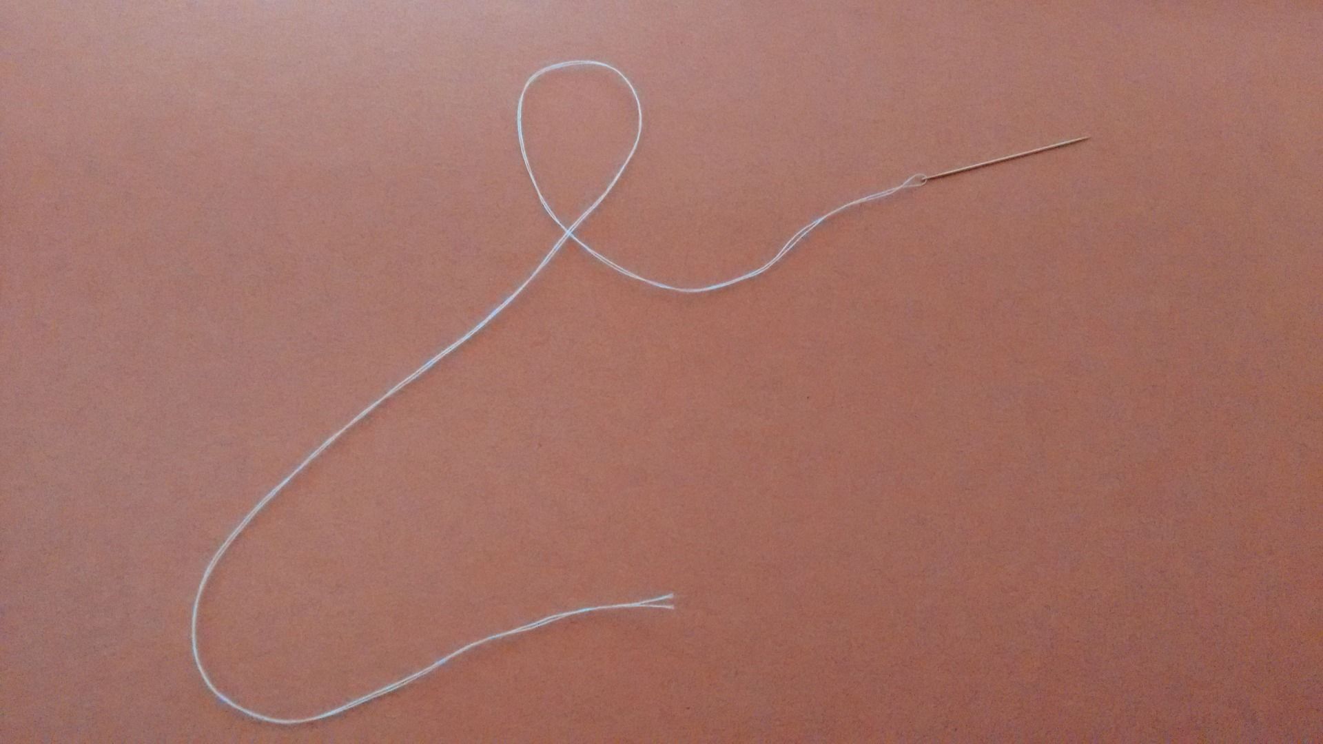 Easy Knot for Hand Sewing 3 Steps (with Pictures) Instructables