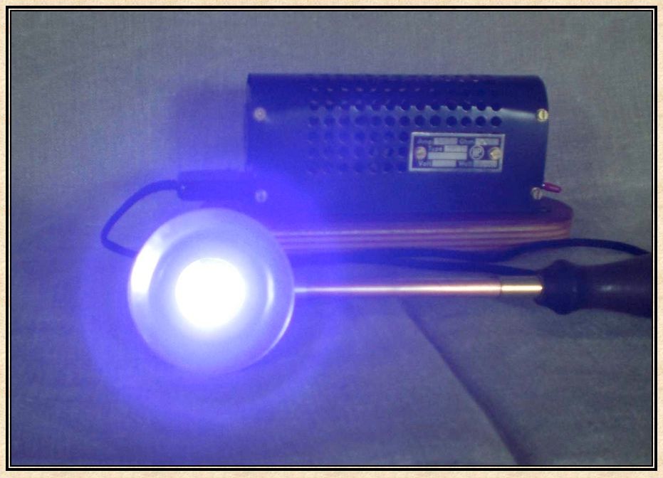 Steampunked  Detector for Fluorescent Seals and Hallmarks