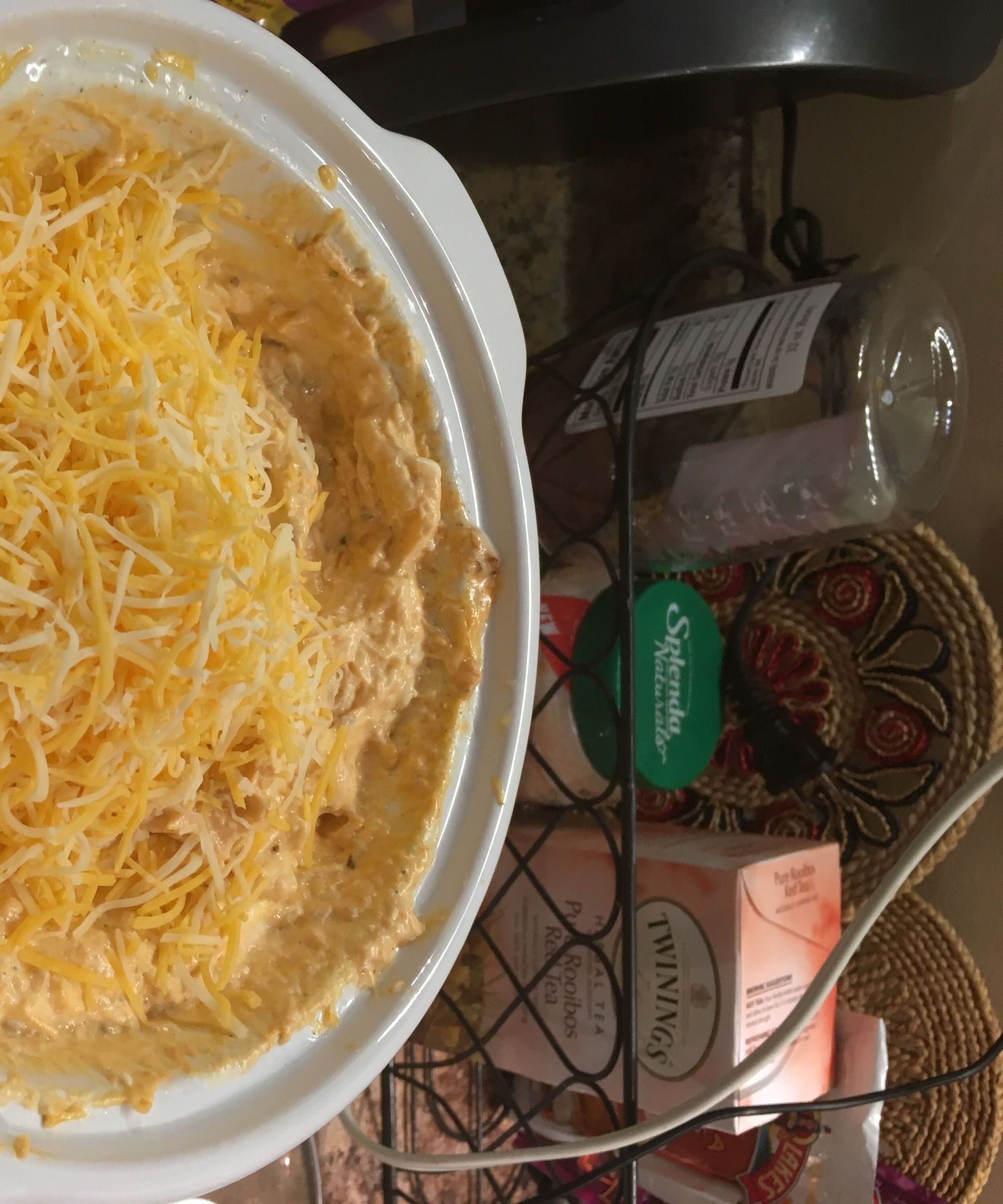 Cheesy Buffalo Chicken Dip