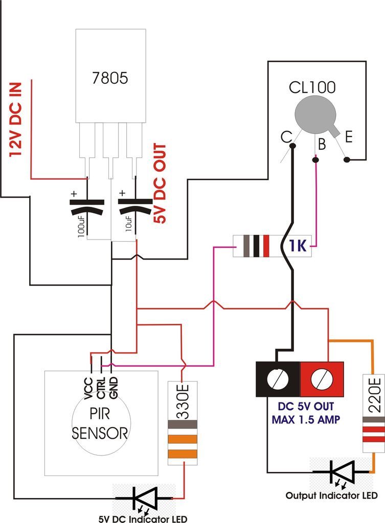 Connecting the PIR Sensor & Module