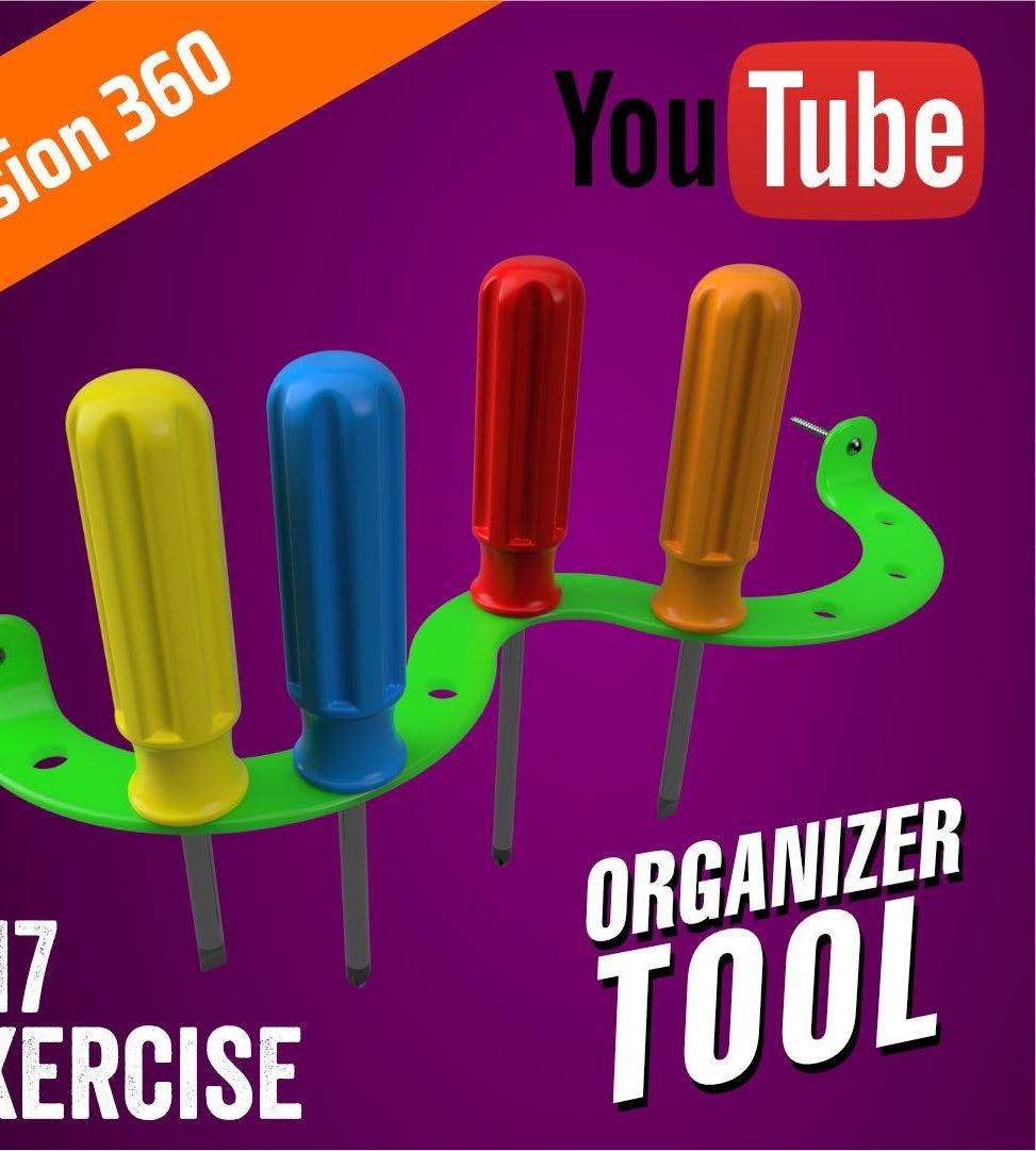 17# Fusion Wednesday - Organizer Tool | Fusion 360 | Pitacchio Graphic