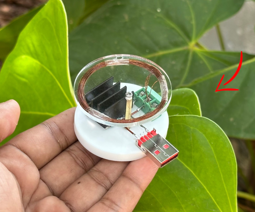 Wirless LED Pot Making