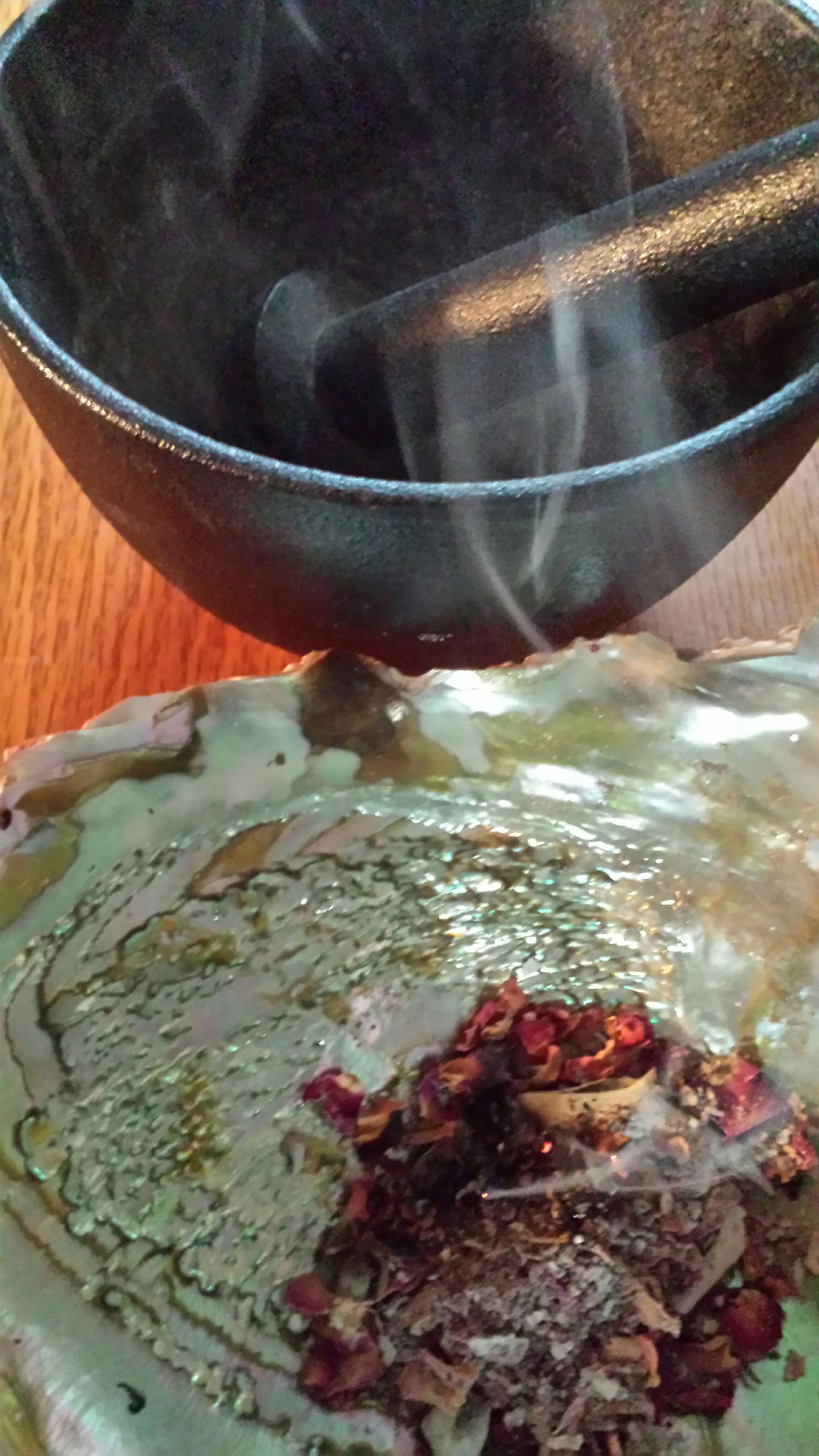 Rose Petal, Copal & Sage          Smudge Blend: Quick & Easy Homemade Incense or Potpourri 