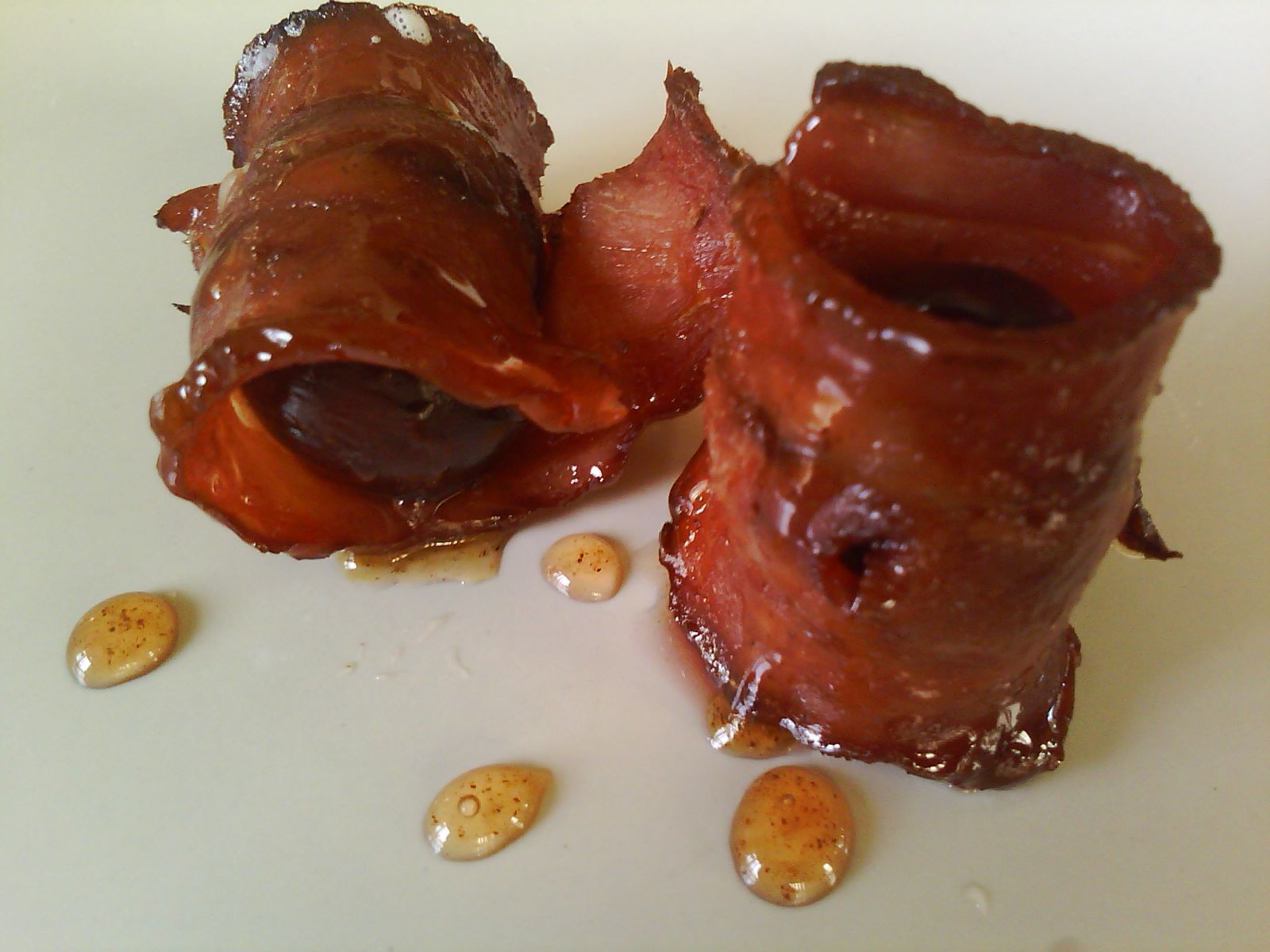 Bacon Wrapped Cherries