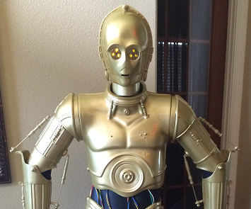 C3PO Droid Construction