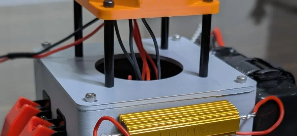 Central Tube and Capacitor Assembly