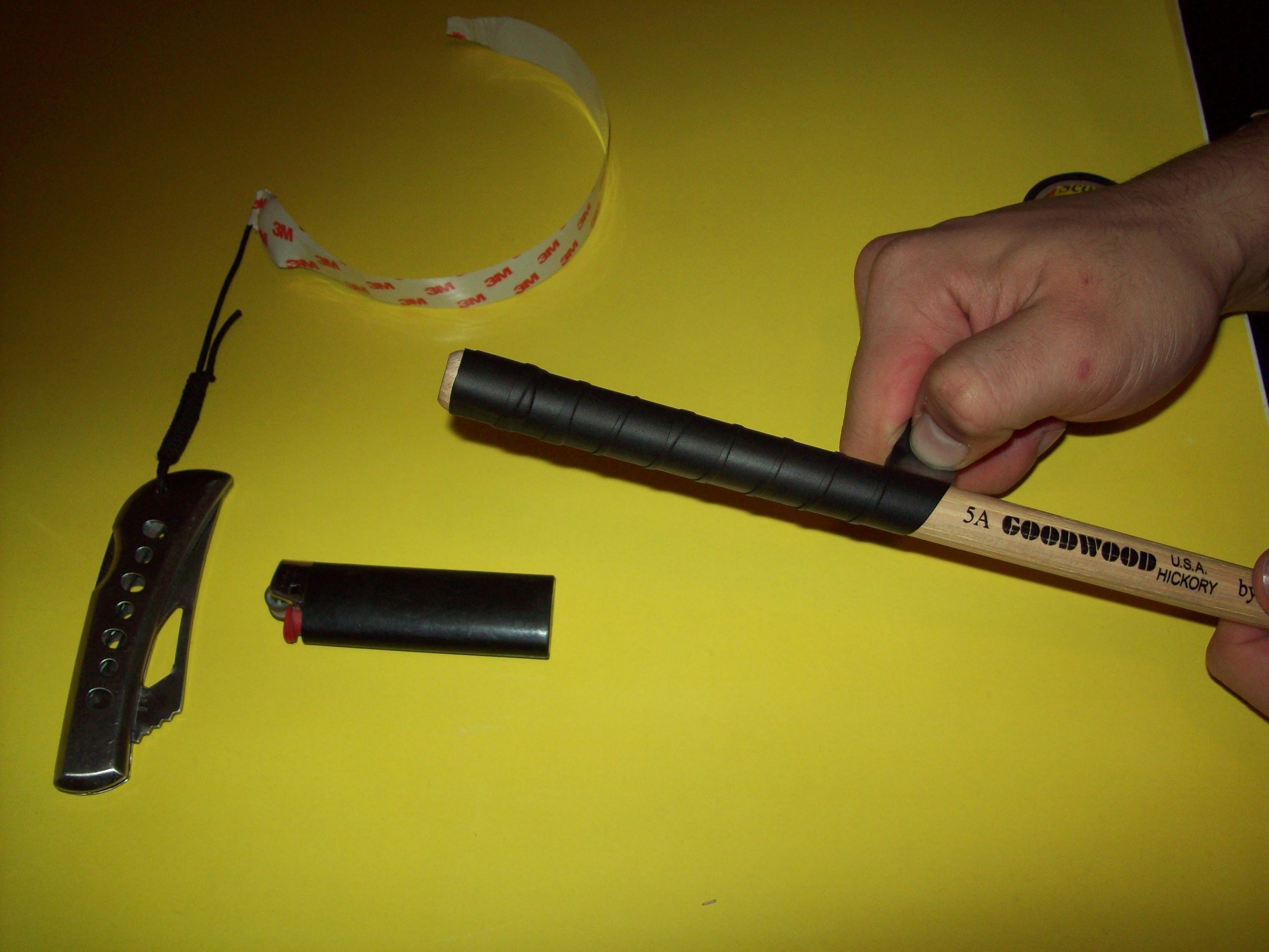 Cheap Drumstick Tape and Drum Gloves 4 Steps Instructables