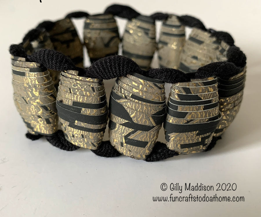 Scraps Challenge DIY Bracelet