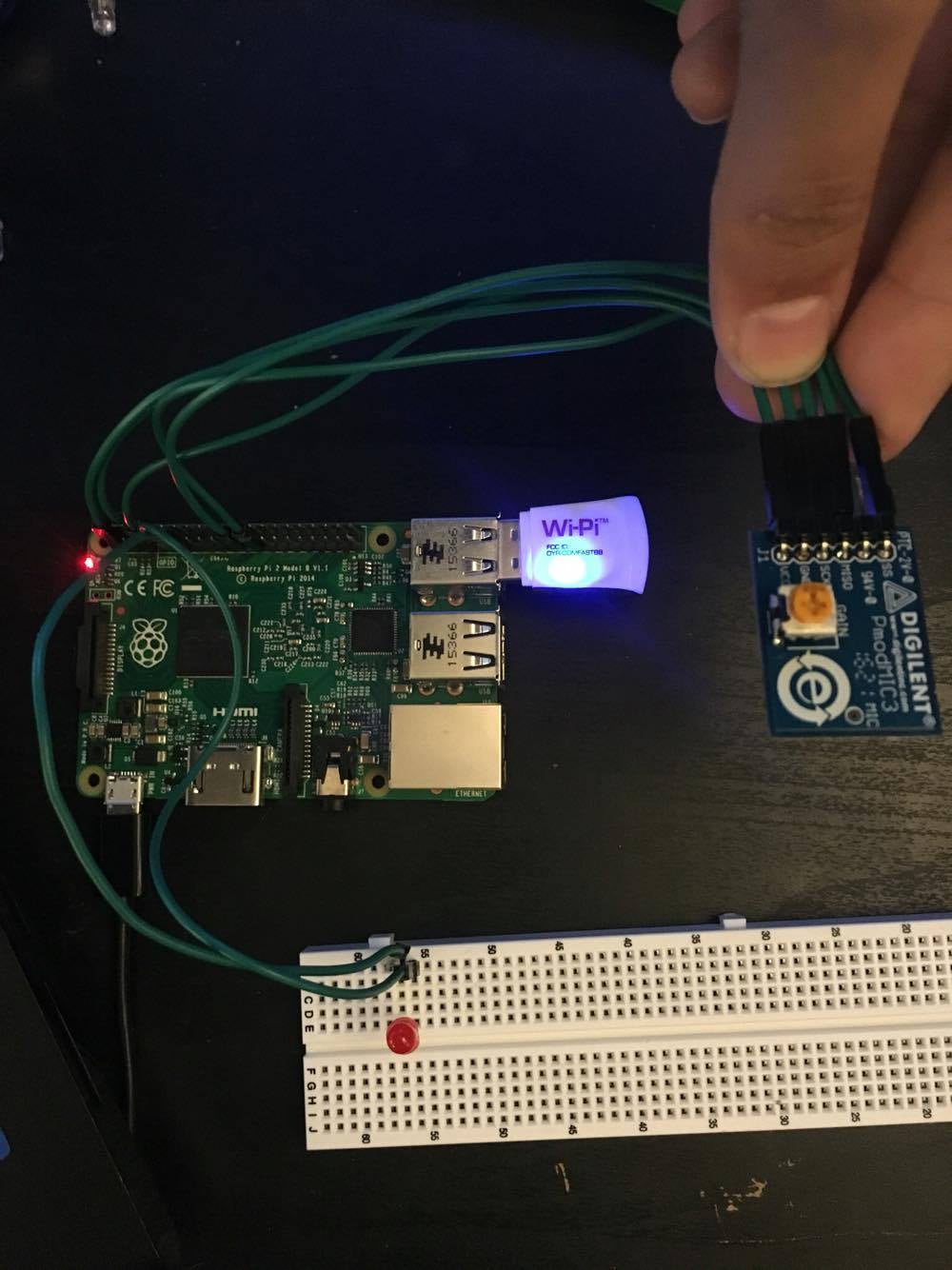 Simple Clap On/Off Circuit Using LabVIEW & Raspberry Pi 2 : 4 Steps ...