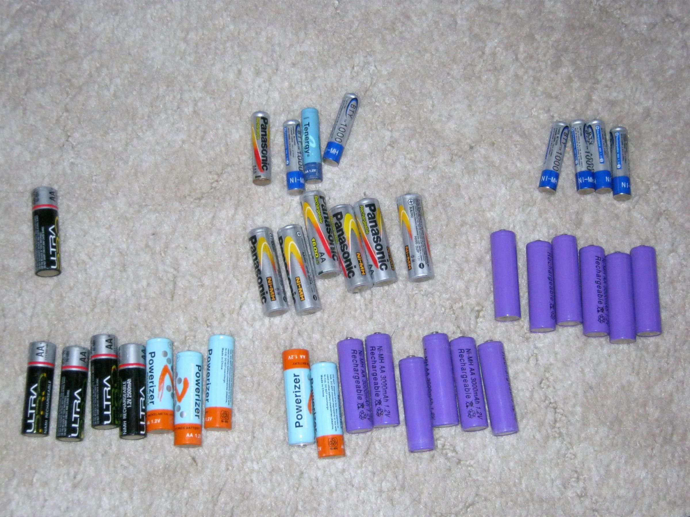 Rechargeable Battery Tips