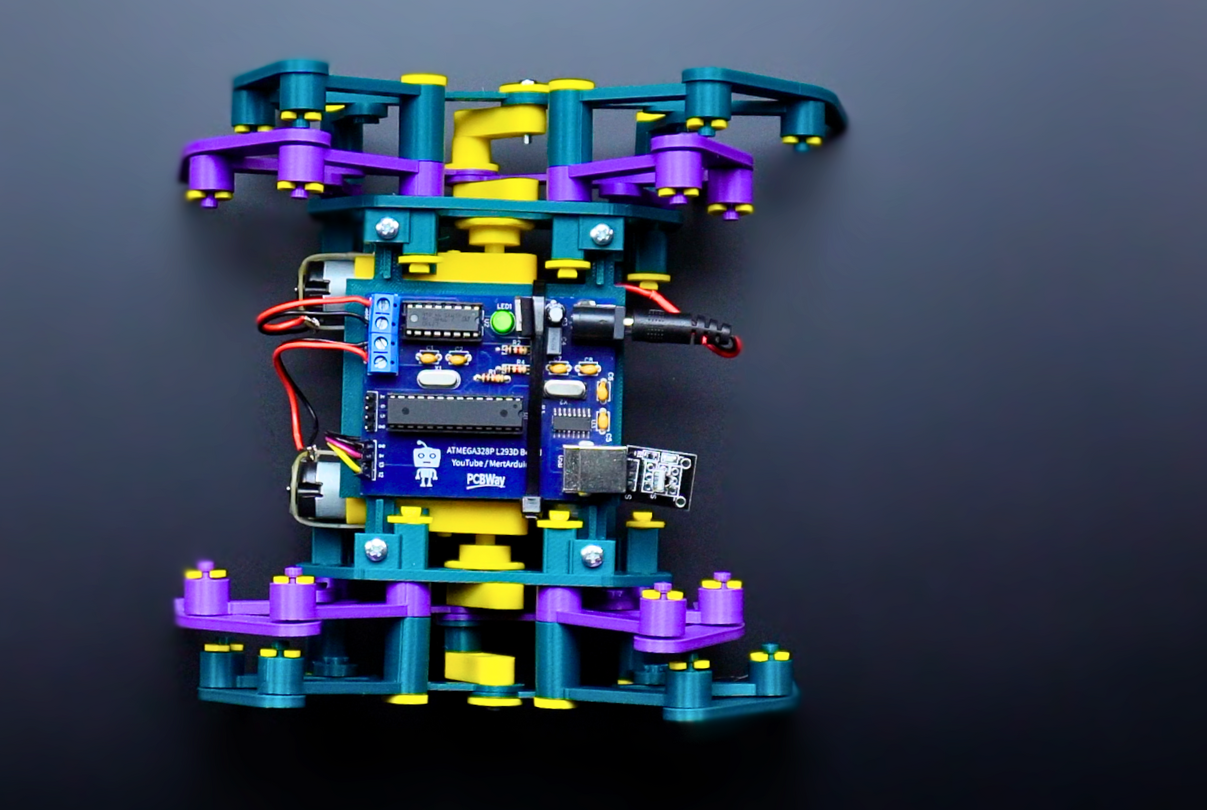 3D Printed Theo Jansen Style Octopod Robot (Arduino Based)